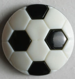 Dill Buttons Black Soccer Ball 13mm 231057