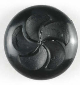 Dill Buttons Black Swirl 13mm 180120