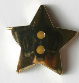 Dill Buttons Gold star 15mm 231154