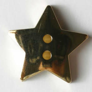 Dill Buttons Gold star 15mm 231154