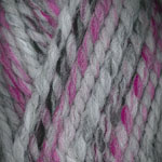 PLYMOUTH Plymouth Encore Mega Colorspun 7166 PINK GREY