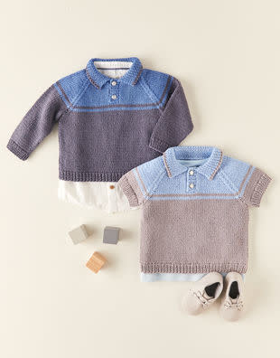 Sirdar Sirdar 5358 Baby Polo Pullover