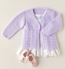 Sirdar Sirdar 5344 Crochet Lacy Girl Cardigan
