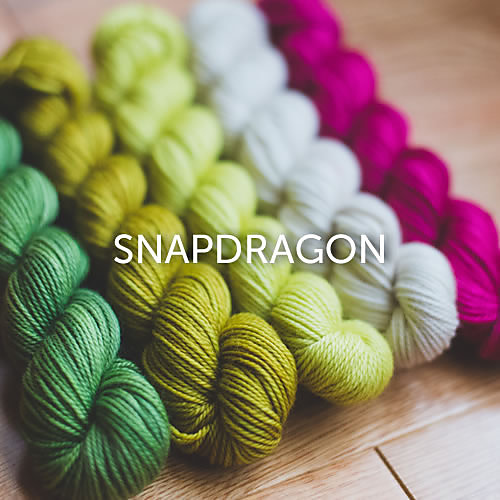 sweetgeorgia Party of Five SNAPDRAGON WORSTED