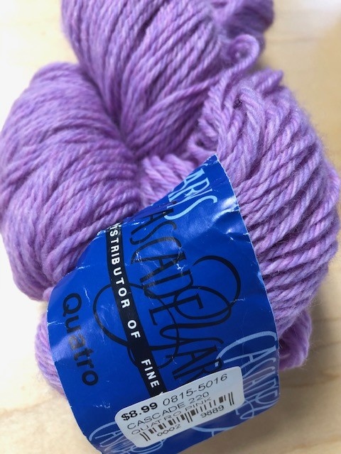 Cascade Cascade 220 Wool 5016 QUATRO LAVENDER  discontinued