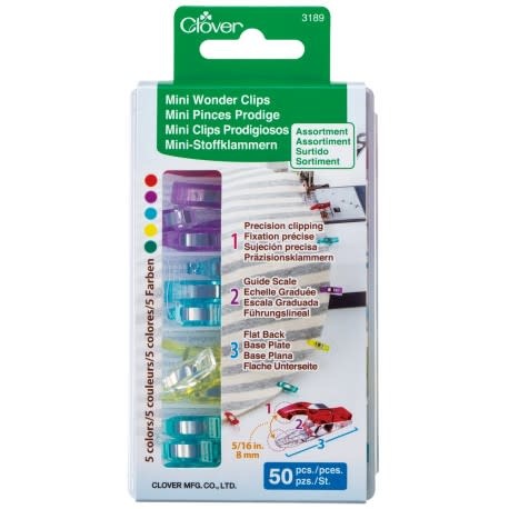 Clover 3189 Clover Wonder Clips Mini 50 pieces