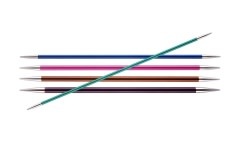 knitters pride KnitPro Zing Aluminum 6" DPN