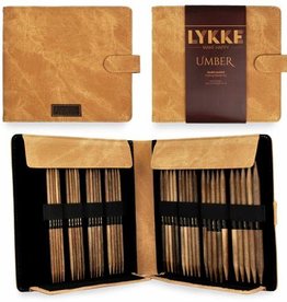 LYKKECRAFTS Lykke UMBER 6" Double Point Needle Set US 6-13