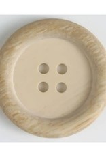 Dill Buttons 310565 FAUX WOOD 4 HOLE Button 18 MM