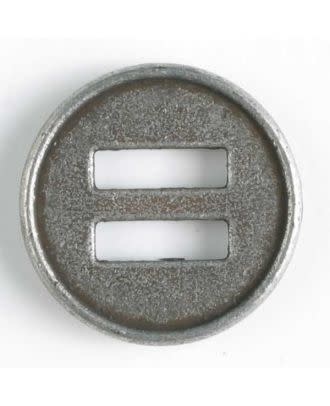 Dill Buttons 290729 Pewter Slot Button 18mm