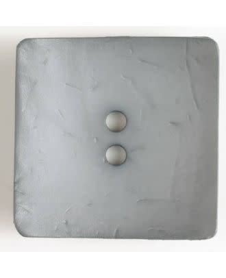 Dill Buttons 410162 Grey Square Button 60 mm