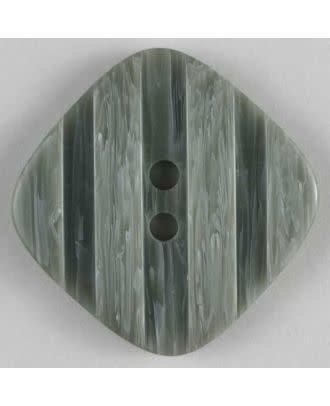 Dill Buttons 251143 Gray Square Cut Button 18mm