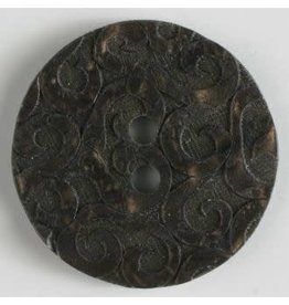 Dill Buttons 251300 Bronze Scroll Button 18mm