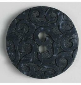 Dill Buttons 251301 Blue Gray Scroll Button 18mm