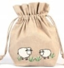 Lantern Moon Lantern Moon Meadow White Sheep Project Bag