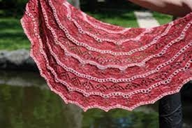 161 Gloxinia Shawlette