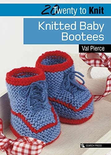 20 Knitted Baby Bootees by Pierce