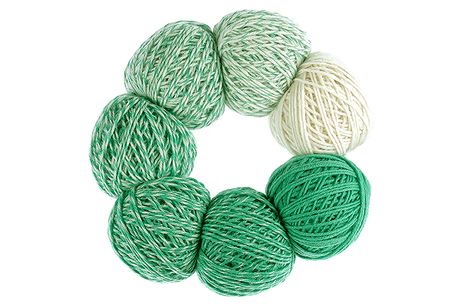 Schoppel Zauber Perlen 2466 Green to White SALE Reg $32