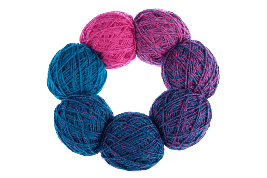 Schoppel Zauber Perlen 2414 Pink to Teal