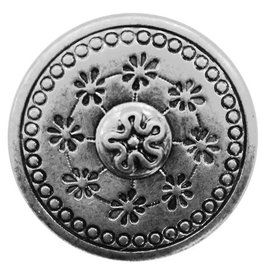 Dill Buttons 281207 Metal Floral Filligree Button 15 mm