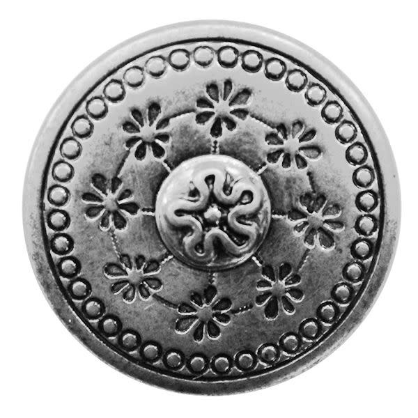 Dill Buttons 311106 Metal Floral Filligree Button 20 mm