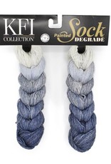 Knitting Fever KFI Painted Sock Degrade 201 FILM NOIR discontinued Sale Reg $18-