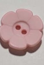 Dill Buttons 201431 Pink Flower 11 mm Button