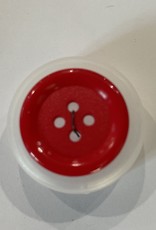 Dill Buttons 231544 Red 4 hole Button 23 mm