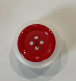 Dill Buttons 231544 Red 4 hole Button 23 mm