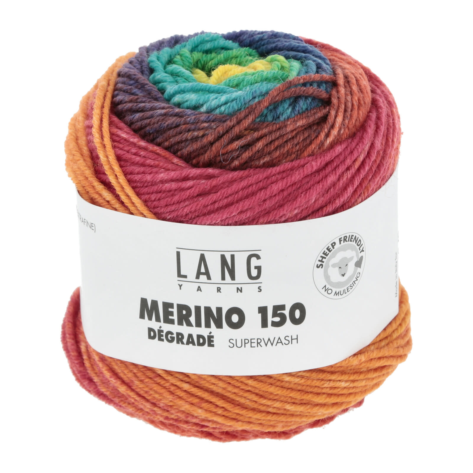 Lang Merino 150 Degrade - Sunshine & Flowers (Color #07)