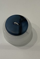 21512 Blue Melange Button 33 mm