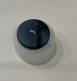 21512 Blue Melange Button 33 mm