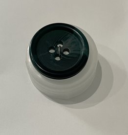 Dill Buttons 231217 Green Black Retro Button 20 mm