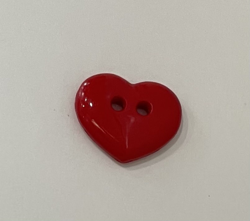 Dill Buttons 211455 Red Heart Button 15 mm