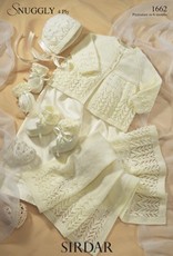 Sirdar 1662 Sirdar Snuggly 4 ply Lace Layette