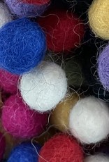 frabjous fibers Teeny Felt Baubles