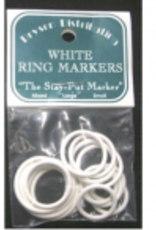 Bryson Bryson White Flexible Ring Markers Large