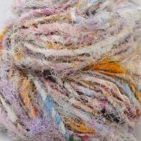 frabjous fibers Recycled Sari Silk Pastel 1