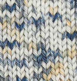 Rico Rico Baby Merino Print 12 NATURAL  w/ NAVY YELLOW