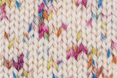 Rico Rico Baby Merino Print 15 NATURAL w/ BRIGHT MULTI