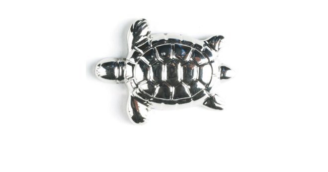 Dill Buttons 370047 Metal Turtle 32 mm