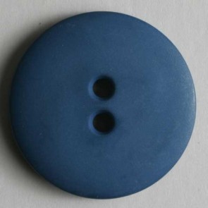 Dill Buttons 181072 Blue Matte 15 mm