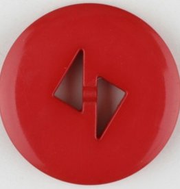 Dill Buttons 265710 Red Tri Cut 18 mm