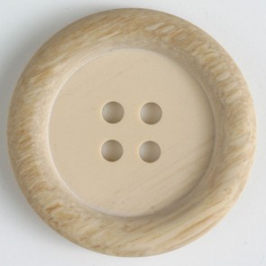 Dill Buttons 341327 Clear Glitter Button 18mm - HeartStrings Yarn