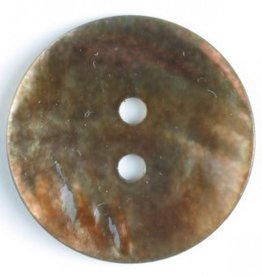 Dill Buttons 300960 Brown Shell 18 mm