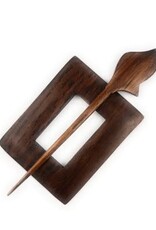 LYKKECRAFTS Lykke Shawl Pin & Stick Rosewood SQUARE