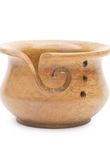 Susan Bates Mango Wood Yarn Bowl QA14500