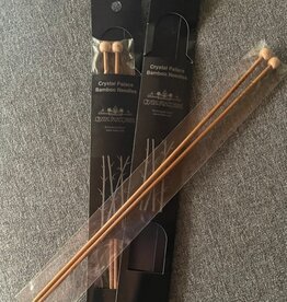 Crystal Palace 12" Single Point Bamboo Needles US 5  3.75 mm