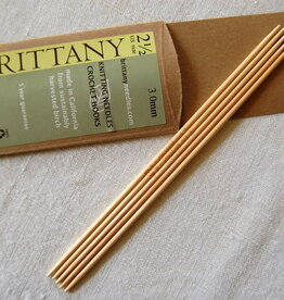 Brittany Brittany Birch 7.5" Double Point Needles US 3 (3.25mm)