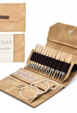 LYKKECRAFTS Lykke NATURALE 5" INTERCHANGEABLE US 4-17 Needle Set TAN  CASE